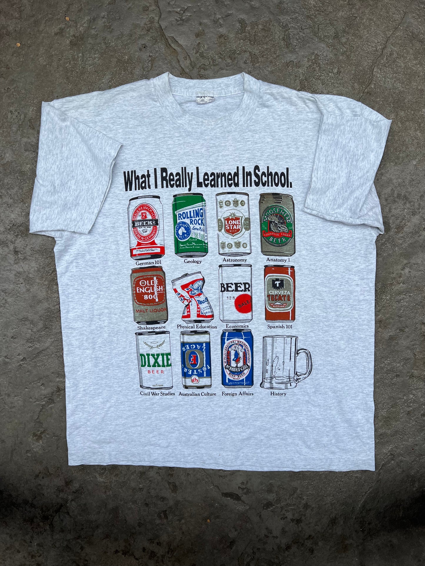WHAT I REALLY LEARNED IN SCHOOL - 1990s